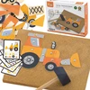 Viga Toys Medinė Priešpaskaita Statybos Transportas 45 Elementai