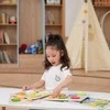 Viga Toys Viga medinė Montessori dėlionė 2in1 Daržovės