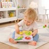 Viga Toys VIGA medinės smeigtukinės dėlionės daržovės