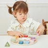 Viga Toys Viga Wooden Shape Sorter Clock Educational 18m+