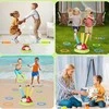 WOOPIE Interaktyvus Žaislas 3in1 – Šokinėjimo Virvė, Raketų Paleidėjas, Taiklumo Žaidimas