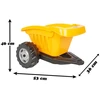 WOOPIE Priekaba ACTIVE TRAILER Geltona 35 kg