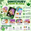 WOOPIE Art Set Foil Collage Coloring Book Dinosaur 121 pcs.