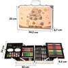 Woopie Art Set in a Case Crayons Paints Capybara