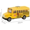 WOOPIE Interaktyvus Elektrinis Autobusas 1:20 Su Garso Efektais
