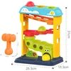 WOOPIE BABY Educational Ball Track with Hammer Pop-Up Punch