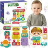 WOOPIE BABY Interactive Manipulative Board Boy Busy Car 3in1 Sensory Suitcase