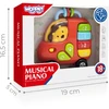 WOOPIE BABY Interactive Piano Bus Lion Musical Organ Sounds Lights 18m