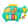 WOOPIE BABY Interactive Piano Helicopter Elephant Musical Sounds 18m+