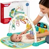 WOOPIE BABY Interactive Play Mat with Piano, 10 Pieces, Sounds