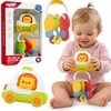 Woopie Baby Woopie Interaktyvi žaislinė mašina su rakteliu, melodijomis ir kramtuku