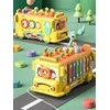 Woopie Baby WOOPIE Interaktyvus Edukacinis Autobusėlis 6w1 Młoteczek Cymbałki +18m