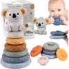Woopie Baby WOOPIE 51749 Koala piramidės rinkinys 2in1 kramtukas