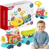 WOOPIE BABY Locomotive Pusher Ride-on 2-in-1 Interactive Train