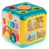 WOOPIE BABY daugiafunkcis Montessori veiklos kubas 6 in 1 nuo 18 mėn