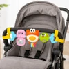 WOOPIE BABY Pendant for Stroller Crib Sensory Playing Crab Mirror Fish 6m