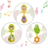 WOOPIE BABY Rožinė Vibration Rocker with Arch