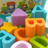 Woopie Baby WOOPIE Žaislas 2in1 Rūšiuoklis Krepšys + Mokymasis Abėcėlės ir Formų