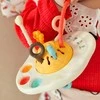 WOOPIE BABY Montessori Sensory Toy Teether Rattle Multifunctional UFO