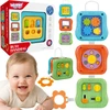 WOOPIE BABY Sensory Cube Manipulative 6-in-1 Educational Interactive Toy