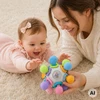 WOOPIE BABY Sensory Toy Teether Ball 3in1 Ball 6m+