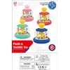 Woopie Baby WOOPIE Žaislai Spalvoti Arkliukai Raudona Sukimo Virvė