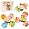 WOOPIE BABY Spinner Sensory Toy Bee Chicken Rabbit Interchangeable 3 pcs.