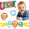 WOOPIE BABY Stroller Pendant Crib Sensory Playing Rattle Mirror 6m+