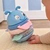 Woopie Baby WOOPIE kūdikių sensorinis žaislas 2in1 mėlynas