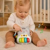 Woopie Baby WOOPIE Interactive Piano Kitty Musical Organ Sounds Light 18m+