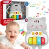 Woopie Baby WOOPIE Interactive Piano Kitty Musical Organ Sounds Light 18m+