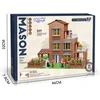 WOOPIE Brick Villa Construction Set 454 pcs Little Architect