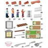 WOOPIE Brick Villa Construction Set 454 pcs Little Architect