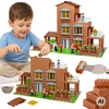 WOOPIE Brick Villa Construction Set 454 pcs Little Architect
