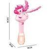 WOOPIE Bubble Machine Unicorn Gun Soap Bubble Machine Wand
