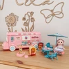 WOOPIE Camper 2 in 1 XXL Dollhouse Set
