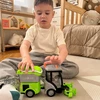 Woopie Miesčio Šlavimo Mašina 1:16 Žalia Su Garso ir Šviesos Efektais
