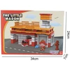 WOOPIE DIY Construction Set Fire Station Truck 140 Pieces for Kids
