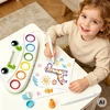 WOOPIE Creative Painting Set for Kids LED Stamps 6 Colors