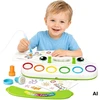 WOOPIE Creative Painting Set for Kids LED Stamps 6 Colors