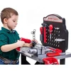 WOOPIE Large Workshop with Tools for Children DIY Set Drill Saw Hammer 50 pcs.
