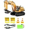 WOOPIE Large Remote Controlled Excavator on Tracks 7 Functions Sound + Acc.