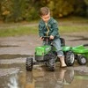 WOOPIE Pedaliniai Traktoriai su Priekaba Big PowerTrac