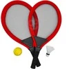 WOOPIE Large Tennis Badminton Rackets for Kids Set + Shuttlecock