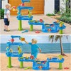 WOOPIE Huge Aquapark Vanduo Table 6 in 1 Sandbox Waterfall Vanduo Track 6-level Modular