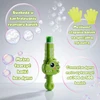 WOOPIE Dinosaur Smoke Bubble Gun Fog Bubble Machine Rechargeable