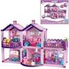 WOOPIE Lėlių Namelis PONI FANTASY VILLA 120 el.