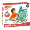 Dvipusė piešimo lenta su Tetris žaidimu Woopie 2 in 1