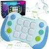 WOOPIE Elektroninė Įgūdžių Žaidimų Sėdimoji Pop-It Fidget Toy Gamepad Mėlyna
