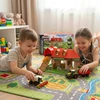 WOOPIE Žaislas Ūkio Rinkinys Traktoriai + Figūrėlės 42 vnt.